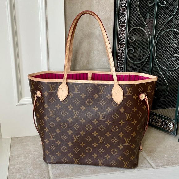 Louis Vuitton Neverfull MM Monogram Print - Picture 2 of 9